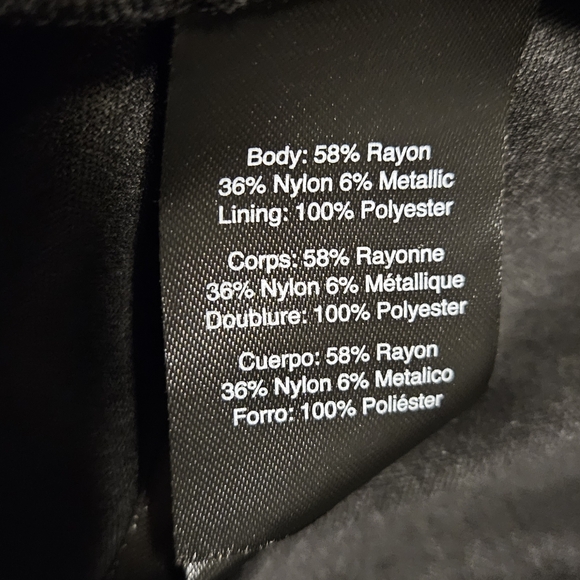 NWT Donna Karan Velvet Burnout Sheath Dress: Black & Gold: Size- 8 - Picture 12 of 16